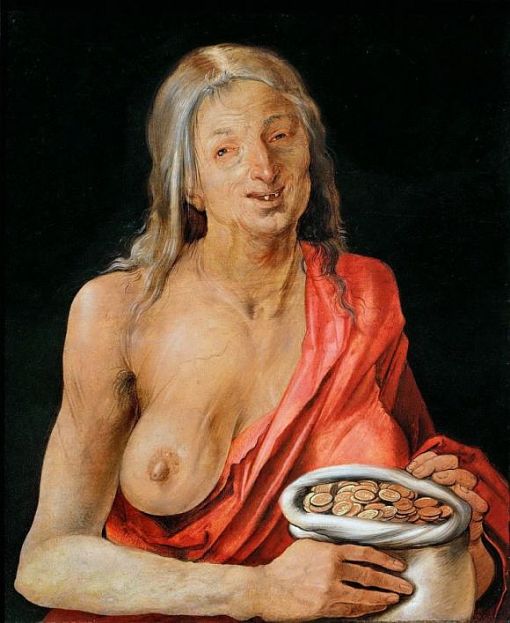 Dürer: Allegorie des Neides