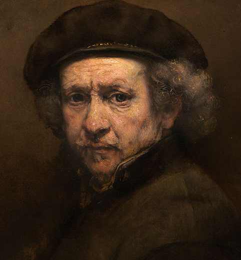 Rembrandt, Altersporträt