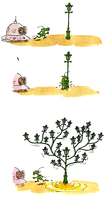 Die kleinen Grünen Männchen: Pat Mallet