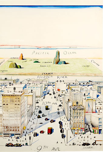 "View of the World from 9th Avenue"